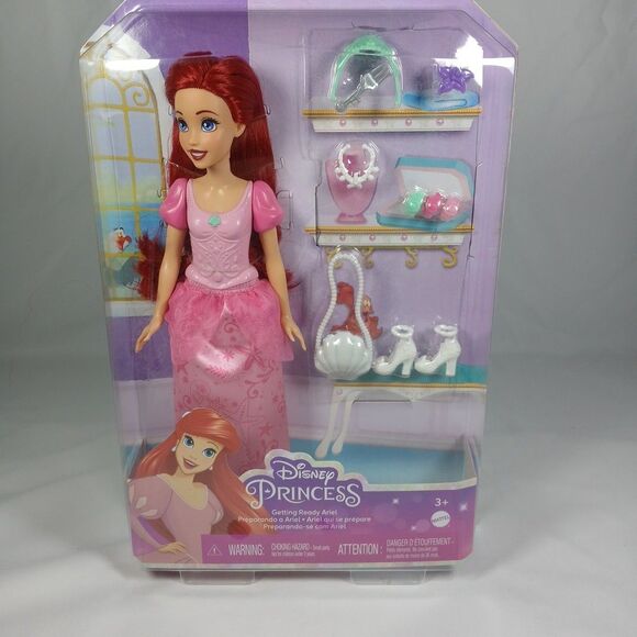 Disney Princess Getting Ready Ariel Doll NEW IN BOX The Little Mermaid - Picture 1 of 2